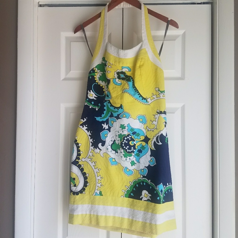 Muse summer cocktail halter dress